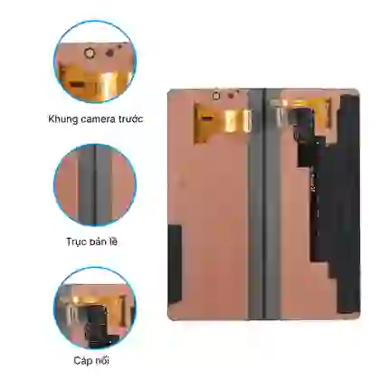 Thay màn hình Samsung Galaxy Z Fold 5 rời mặt trong chính hãng GENA loại Pro 3