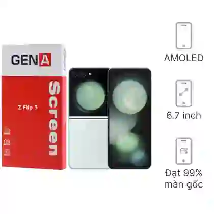 Thay màn hình Samsung Galaxy Z Flip 5 rời mặt trong chính hãng GENA loại Pro 1