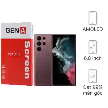 Thay màn hình Samsung Galaxy S22 Ultra rời chính hãng GENA loại Pro 1