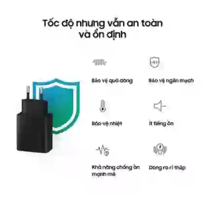 Củ sạc Samsung 45W kèm cáp C-C 1.8m EP-T4511X 6