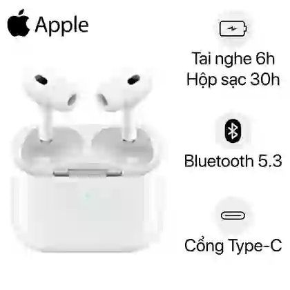 Tai nghe Bluetooth Apple Airpods Pro 2 2023 Type-C - Đã kích hoạt 1