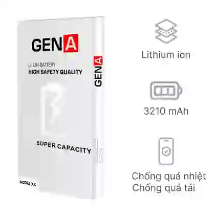 Thay pin iPhone XS dung lượng siêu cao chính hãng GENA 1