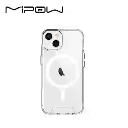 Ốp lưng iPhone 13 Mipow Tempered Glass With Magsafe Transparent 1