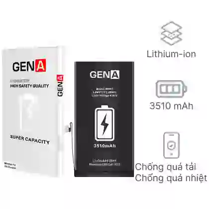 Thay pin iPhone 13 dung lượng siêu cao chính hãng GENA 1