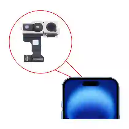 Thay camera trước iPhone 16 chính hãng GENA 6