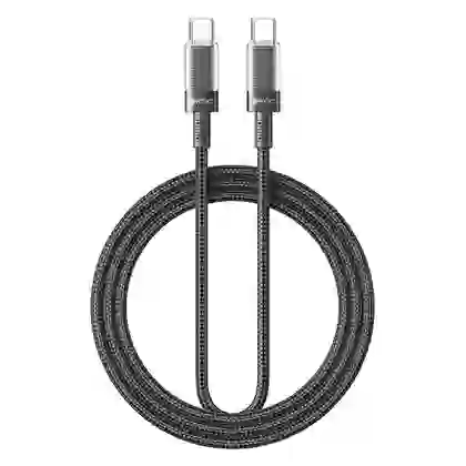 Cáp sạc nhanh BWOO Type-C to Type-C 60W X287C-C dài 1M 4