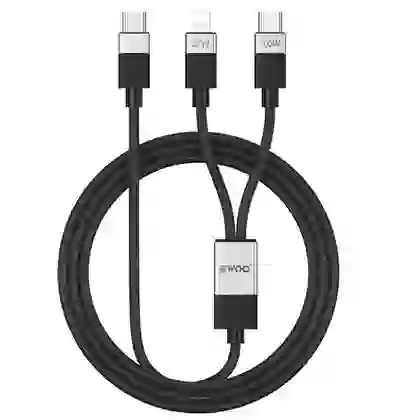 Cáp sạc nhanh BWOO Micro 120W X286V dài 1M 3