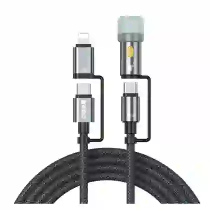 Cáp sạc nhanh BWOO Micro 120W X286V dài 1M 3