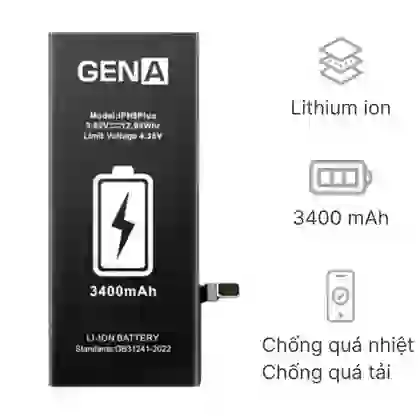 Thay pin iPhone 8 Plus dung lượng siêu cao chính hãng GENA 1
