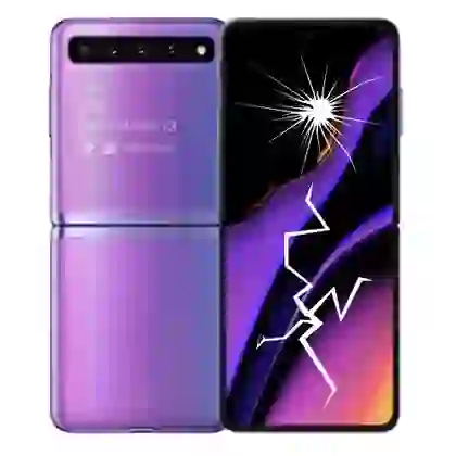 thay ép kính màn hình ngoài Samsung Galaxy Z Flip 2 3