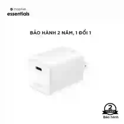 Củ sạc Mophie Essential Gan 35W 1C - Trắng