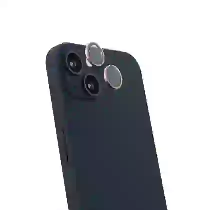 Miếng dán camera iPhone 15 Pro Jcpal viền xanh dương chống va đập 1