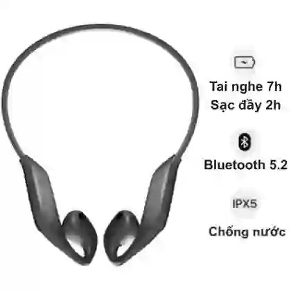 Tai nghe Bluetooth thể thao dẫn khí truyền âm Soul OPENEAR PLUS 1