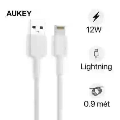 Cáp Aukey USB-A to Lightning 0.9M MFI CB-BAL7 - Cũ 1