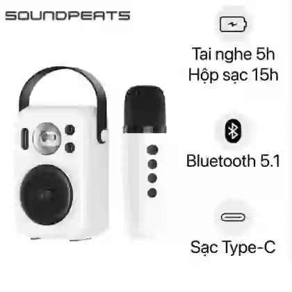 Loa Bluetooth SoundPEATS Hi Singing - Cũ 1