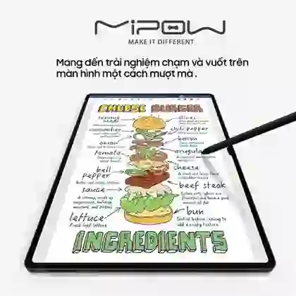 Samsung Galaxy Tab S8/S9/S9 FE Dán Chống Va Đập Mipow Full Cao Cấp 2