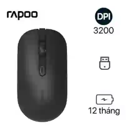 Chuột không dây Rapoo B30 Silent 1