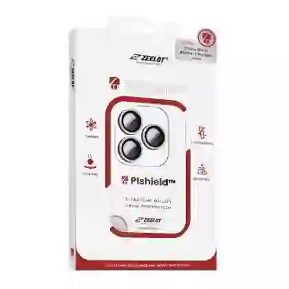 Miếng dán camera iPhone 16 Pro/16 Pro Max Zeelot Pishield viền màu chống va đập 1