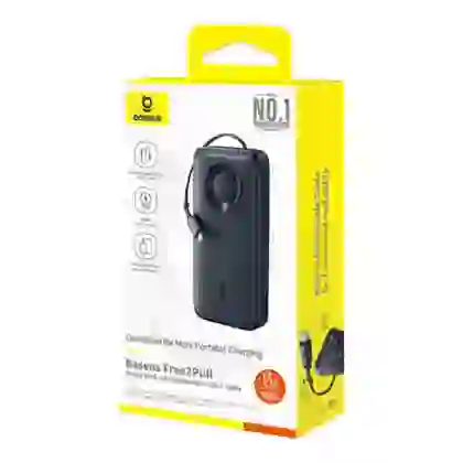 Pin sạc dự phòng Baseus Free2pull kèm cáp thu gọn 20000mAh 65W 4