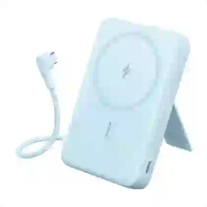 Pin sạc dự phòng Magnetic Anker Zolo 1C 10000mAh 15W tích hợp cáp Type-C A1685 1