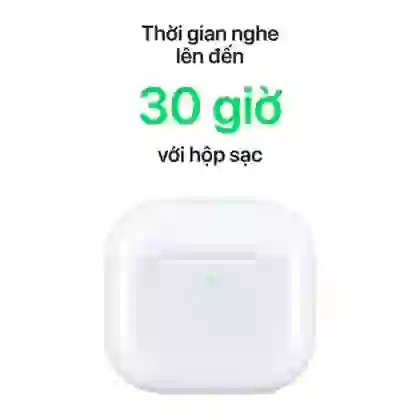 Tai nghe Bluetooth Apple Airpods 4 2024 chống ồn chủ động (MXP93) - Cũ đẹp 5