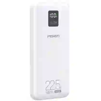Pin dự phòng Pisen Quick Powerlink Color 22.5W 20.000mAh kèm cáp Lightning và Type-C D154 - Xanh 3