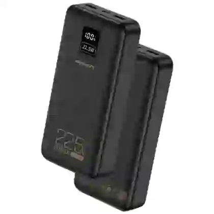 Pin dự phòng Pisen Quick Powerlink Color 22.5W 20.000mAh kèm cáp Lightning và Type-C D154 - Xanh 1