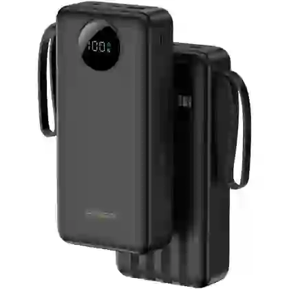 Pin dự phòng Pisen Quick Powerlink Color 22.5W 20.000mAh kèm cáp Lightning và Type-C D154 - Xanh 1
