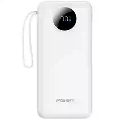 Pin dự phòng Pisen Quick Powerlink Color 22.5W 20.000mAh kèm cáp Lightning và Type-C D154 - Xanh 2