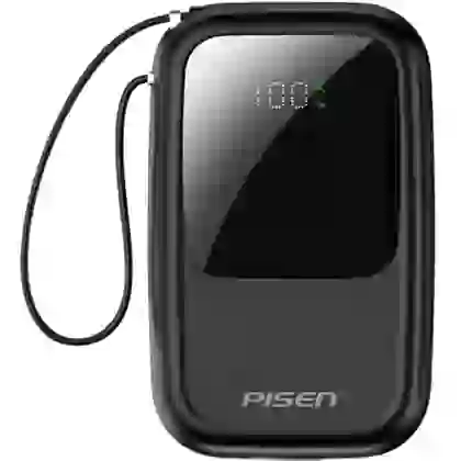 Pin dự phòng Pisen Quick Powerlink Color 22.5W 20.000mAh kèm cáp Lightning và Type-C D154 - Xanh 1
