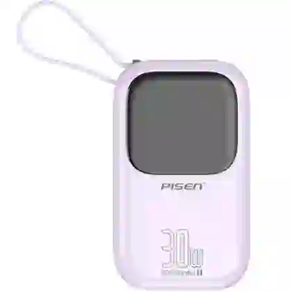 Pin dự phòng Pisen Quick Powerlink Color 22.5W 20.000mAh kèm cáp Lightning và Type-C D154 - Xanh 1