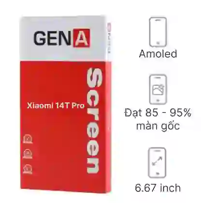 Thay màn hình Xiaomi 14T Pro rời chính hãng GENA loại Pro 1