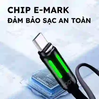 Cáp Stargo Ultralink C1 Type-C to Type-C 100W 1.5M 9