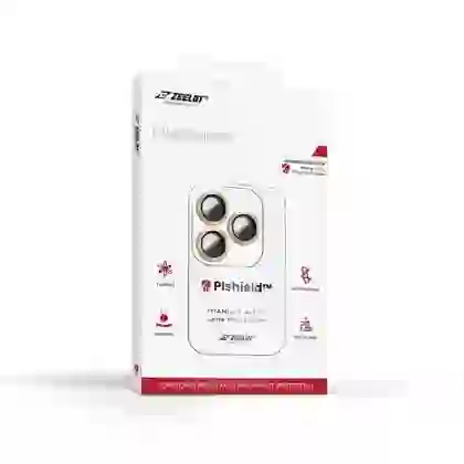 Dán camera iPhone 14 Pro/ 14 Pro Max Zeelot Pishield viền màu 1