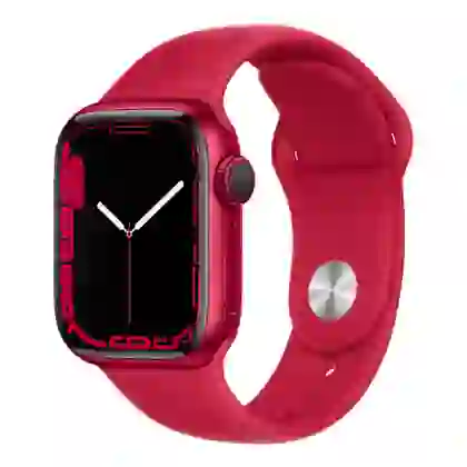 Apple Watch Series 7 41mm (GPS) - Viền nhôm - Dây cao su - Cũ Trầy Xước 1