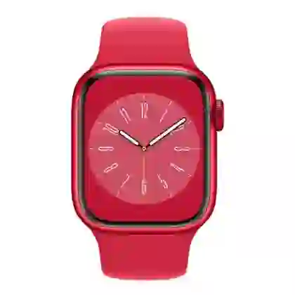 Apple Watch Series 7 41mm (GPS) - Viền nhôm - Dây cao su - Cũ Trầy Xước 3