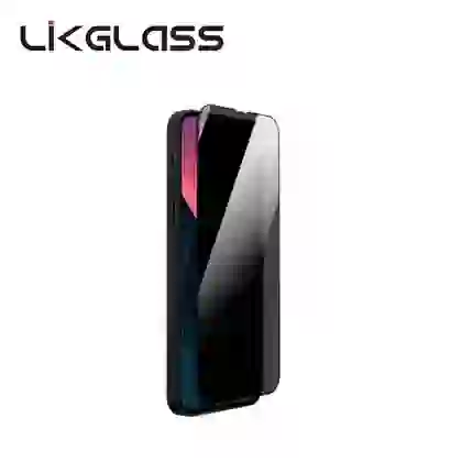 Dán cường lực iPhone 14/13/13 Pro Likglass chống nhìn trộm Full cao cấp 1