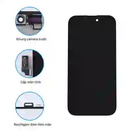 Thay màn hình iPhone 16 chính hãng GENA loại A+ 5