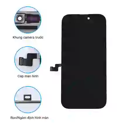 Thay màn hình iPhone 16 Plus chính hãng GENA loại A+ 5