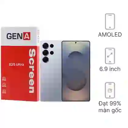 Thay màn hình Samsung Galaxy S25 Ultra rời chính hãng GENA loại Pro 1