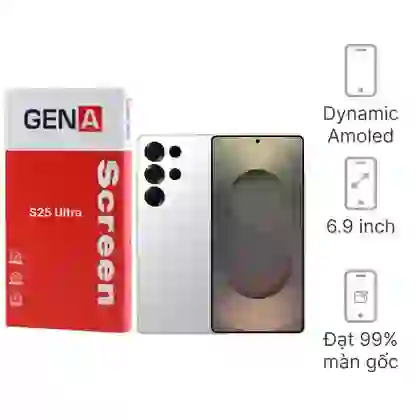 Thay màn hình Samsung Galaxy S25 Ultra rời chính hãng GENA loại Pro 1