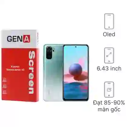 Thay màn hình Xiaomi Redmi Note 10 chính hãng GENA loại A+ 1