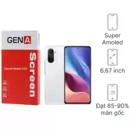Thay màn hình Xiaomi Redmi K40 chính hãng GENA loại A+ 1