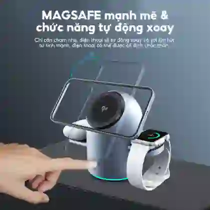 Đế sạc không dây StarGO QI 2.0 3 in 1 9