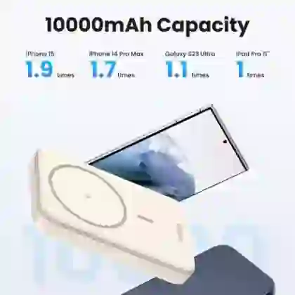 Pin dự phòng Ugreen không dây Magnetic PB561 10.000mAh 20W 4