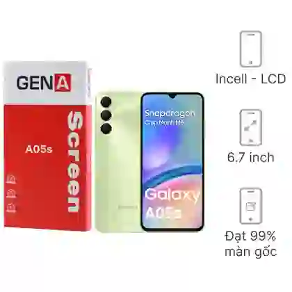 Thay màn hình Samsung Galaxy A05s chính hãng GENA loại Pro 1
