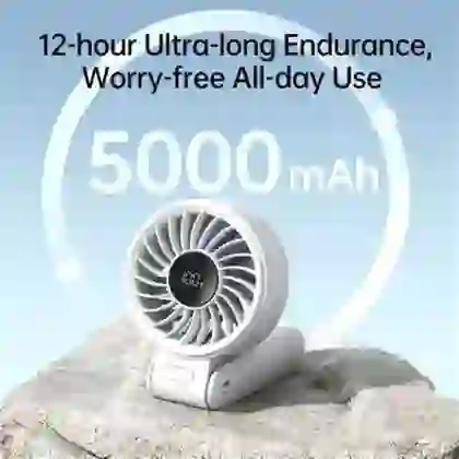 Quạt cầm tay gấp gọn Jisulife Life7 3600mAh 5