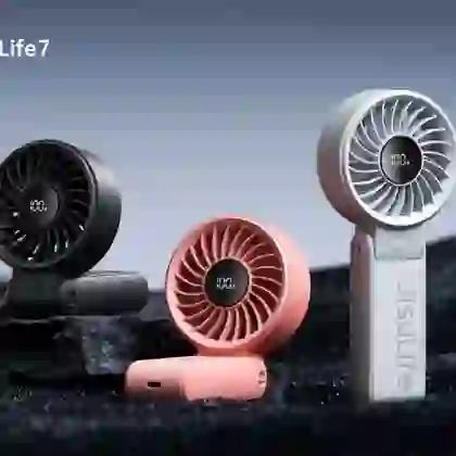 Quạt cầm tay gấp gọn Jisulife Life7 3600mAh 3