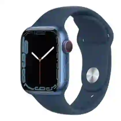 Apple Watch Series 7 41mm 4G Viền nhôm Dây cao su - Cũ đẹp 7
