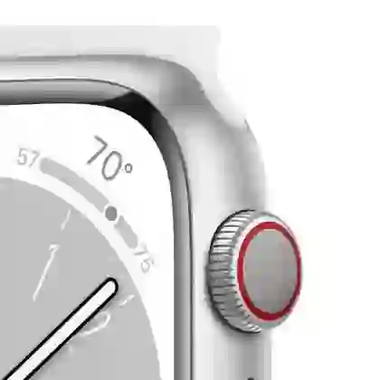 Apple Watch Series 8 41mm GPS Viền nhôm Dây cao su - Cũ đẹp 5